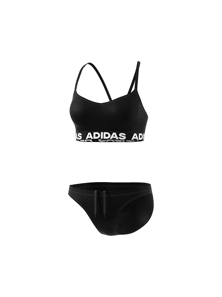 Adidas bikini schwarz weiß online